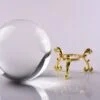 Liathróid chriostail le haghaidh clairvoyance le sealbhóir práis 3 | Esoteria.shop