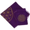 Tapis de Divination Fleur de Vie en Flanelle avec Sac de Rangement Violet 800x800 1