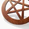 Holzaltar Pentagramm 2