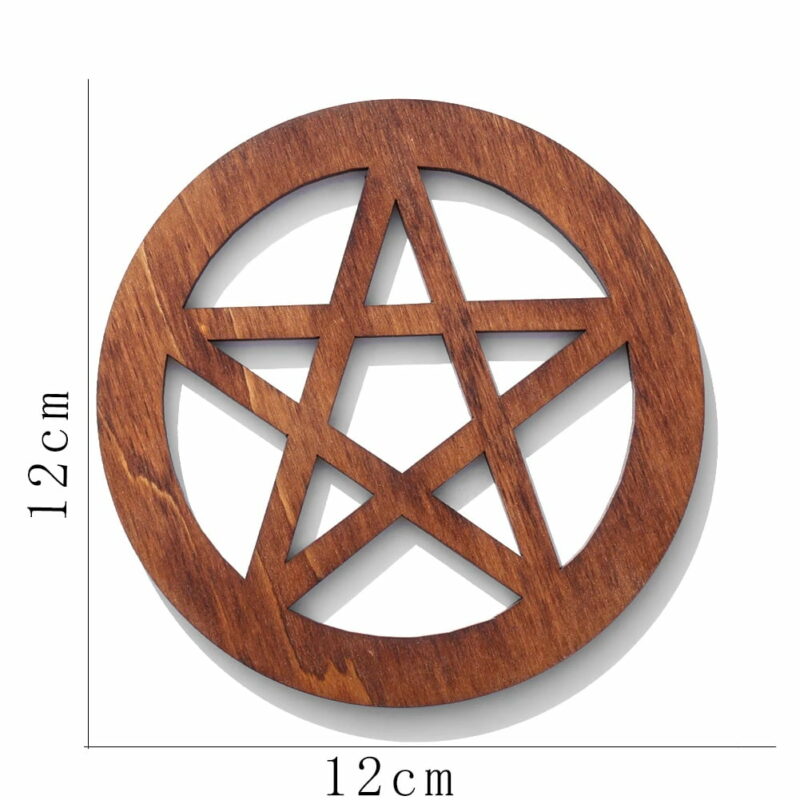 Koka altāra pentagramma - Izmēri