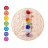 Flower of Life-Brett zur Chakra-Harmonisierung – 7 Chakren