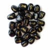 Wahrsagerunen der Wikinger aus Naturstein Obsidian 2 | Esoteria.shop