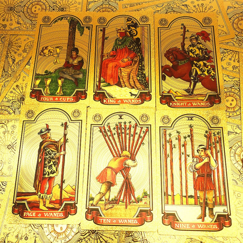 Kiuiom Tarot Deck, Cartes de Tarot, Jeux Tarot, Tarot Divinatoire