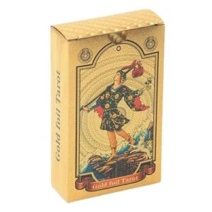 Universal Divinatory Tarot Rider Waite Smith Golden mit Blattgold