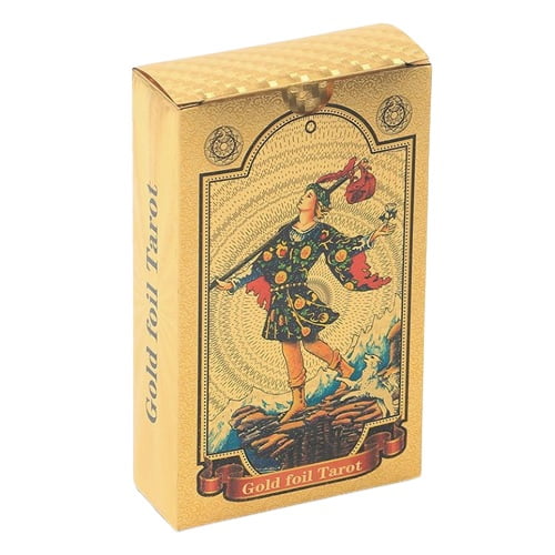 Universal Divinatory Tarot Rider Waite Smith Golden mit Blattgold