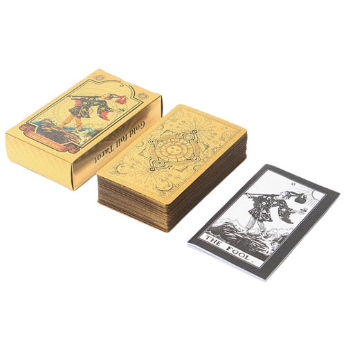 Sonew Cartes de Tarot 1 Set Jeu de Tarot Divinatoire du Tarot Waite  Indicatif Futur Jeu de Cartes Édition Anglaise - Cdiscount Jeux - Jouets