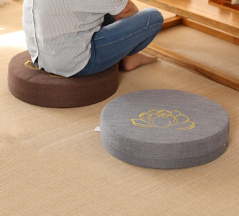 Lotusblüten-Tatami-Meditationskissen 1 | Esoteria.shop