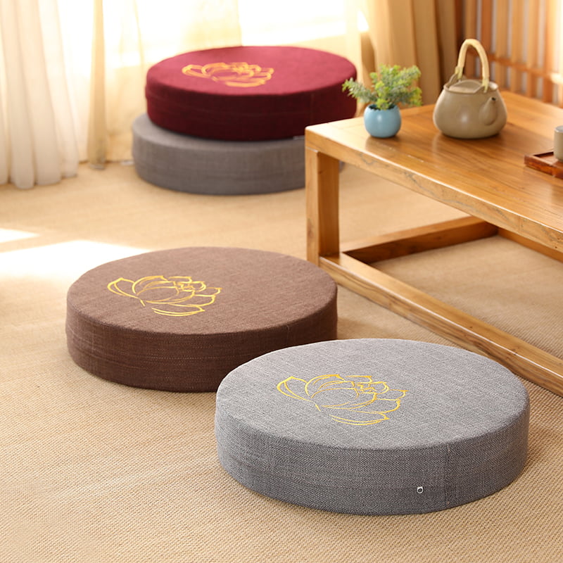 Lotusblüten-Tatami-Meditationskissen 3 | Esoteria.shop