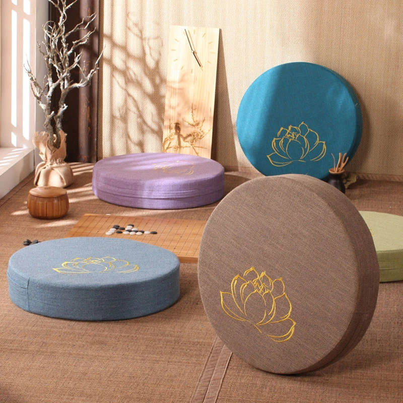 Lotusblüten-Tatami-Meditationskissen 4 | Esoteria.shop