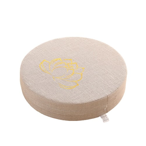 Lotusblüten-Tatami-Meditationskissen – Beige