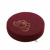 Lotusblüten-Tatami-Meditationskissen – Bordeaux