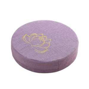 Lotusblüten-Tatami-Meditationskissen – Lila