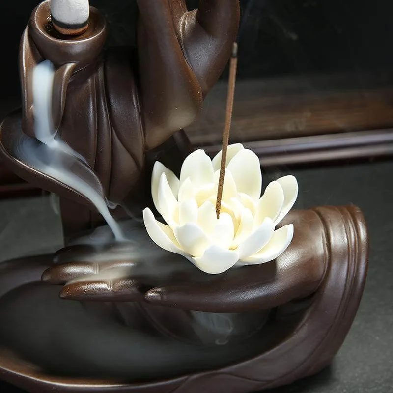 Brule Encens a Refoulement Fleur de Lotus 3 | Esoteria.shop