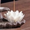 Lotusblüten-Rückfluss-Räuchergefäß 4 | Esoteria.shop