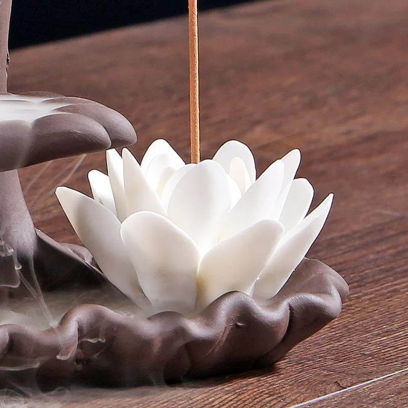 Brule Encens a Refoulement Fleur de Lotus 4 | Esoteria.shop