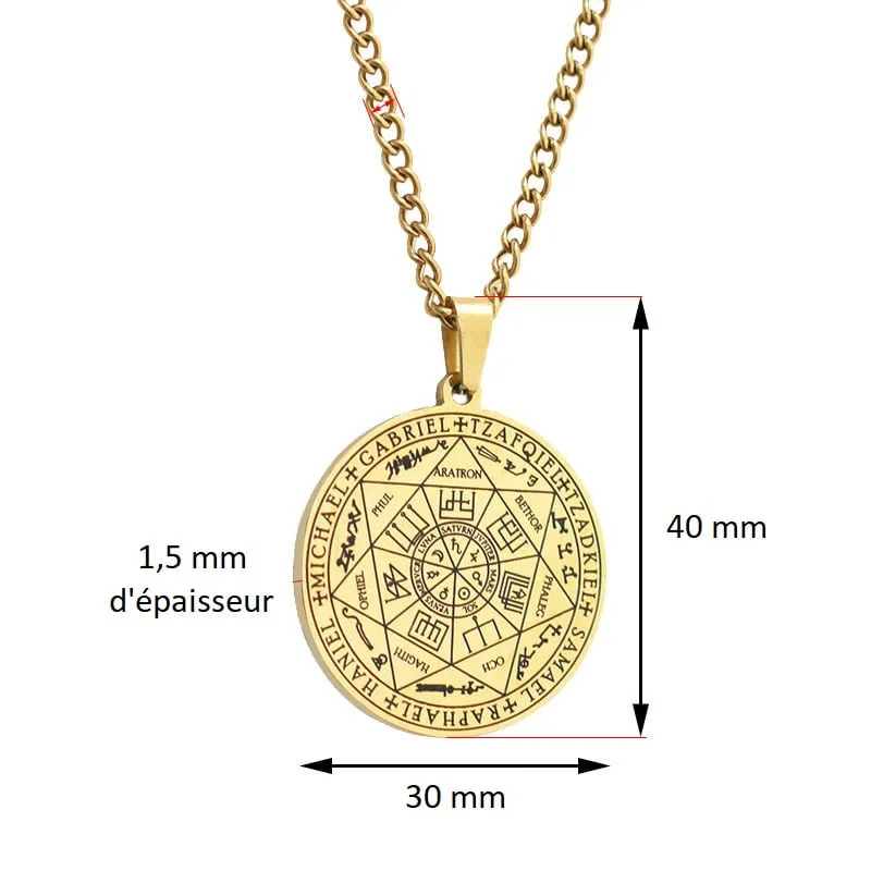 Obesek dimenzij pečata sedmih nadangelov | Esoteria.shop