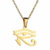 Eye of Horus kulonu kaklarota - zelta