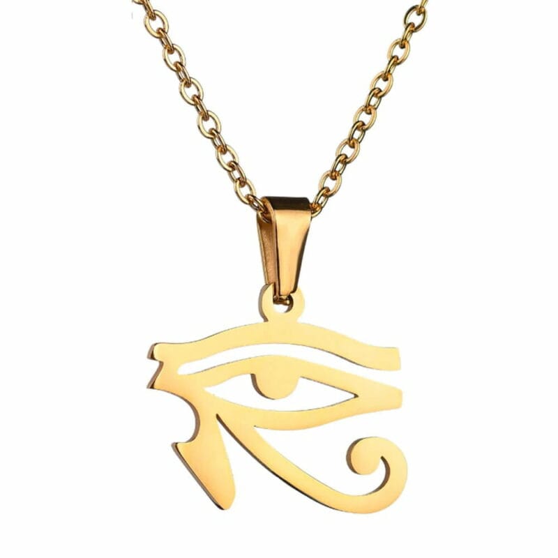 Eye of Horus kulonu kaklarota - zelta