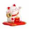 Maneki Neko Solar Lucky Cat