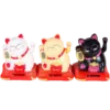 Maneki Neko Solar Lucky Cat – galimos 3 spalvos