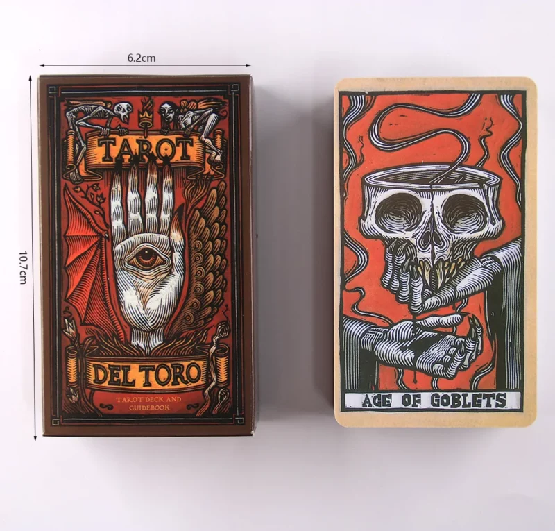 Tarot del A klājs, ko iedvesmojusi Guill0 del Toro kāršu spēle 1 | Esoteria.shop
