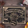 Graviertes hölzernes Hexenpendelbrett-Set, magisches Pendelbrett, Ouija-Brett, Nachricht 2 | Esoteria.shop