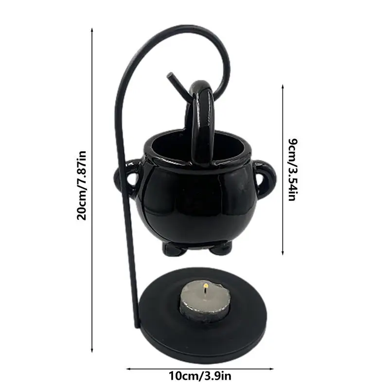 Hexenkessel-Topf, Eva-Warnkerzenhalter, Hexenzubehör, Räucheröle, 4 | Esoteria.shop