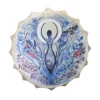 Ar rokām darinātas alķīmiskās mēness bungas ar bungu enkuriem Bb shaman drum nekas 4 | Esoteria.shop