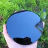 kf Sd0bd161dd65f4e0e9a580e5eb7b16937g Hochwertige natürliche schwarze Obsidian-Spiegel-Heilkristalle, runde Steinplatte | Esoteria.shop